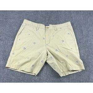 Charleston Threads men's size 36 Tan Golfers flat front shorts